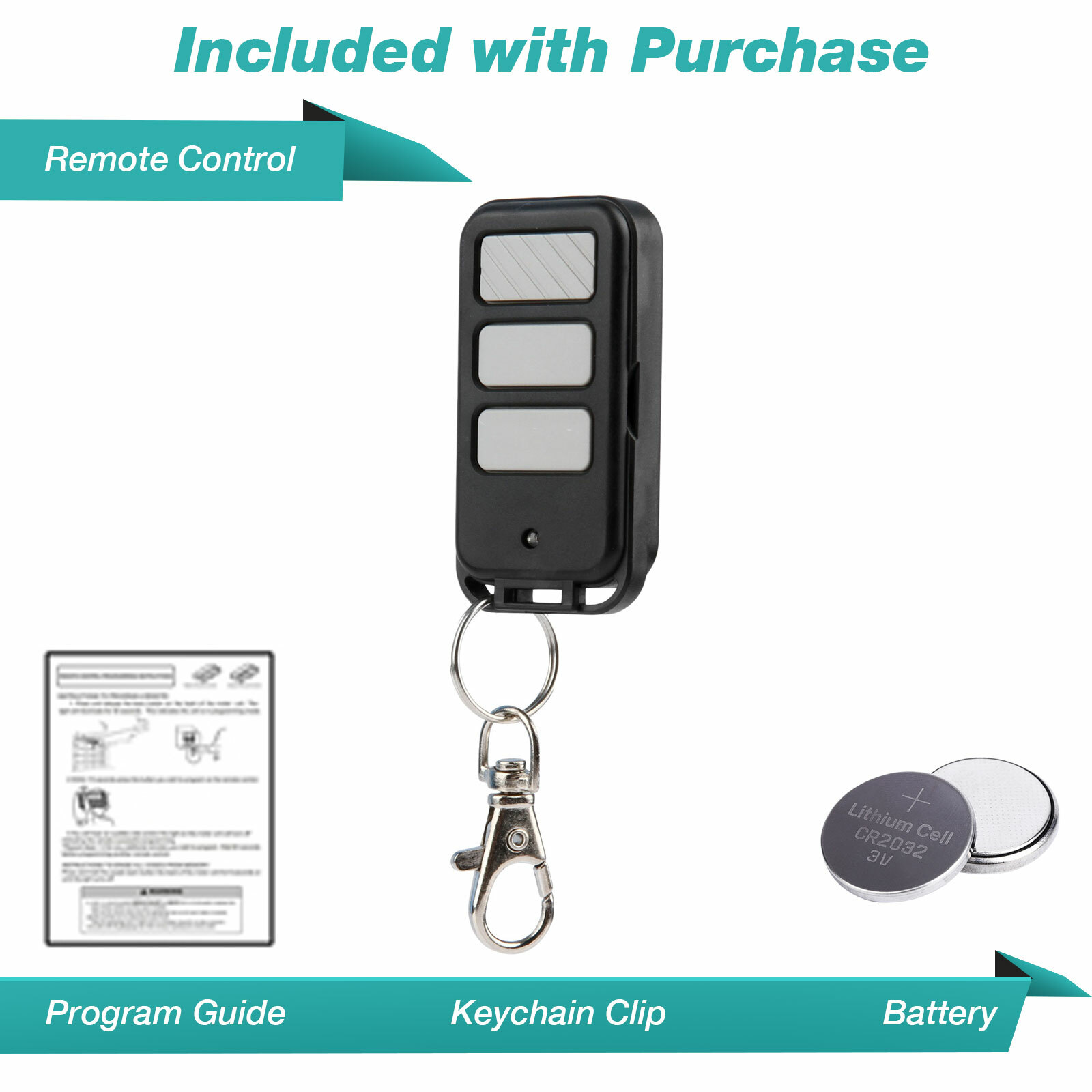 For 971LM 970LM Liftmaster SEARS Craftsman Security Remote 390mhz Keychain