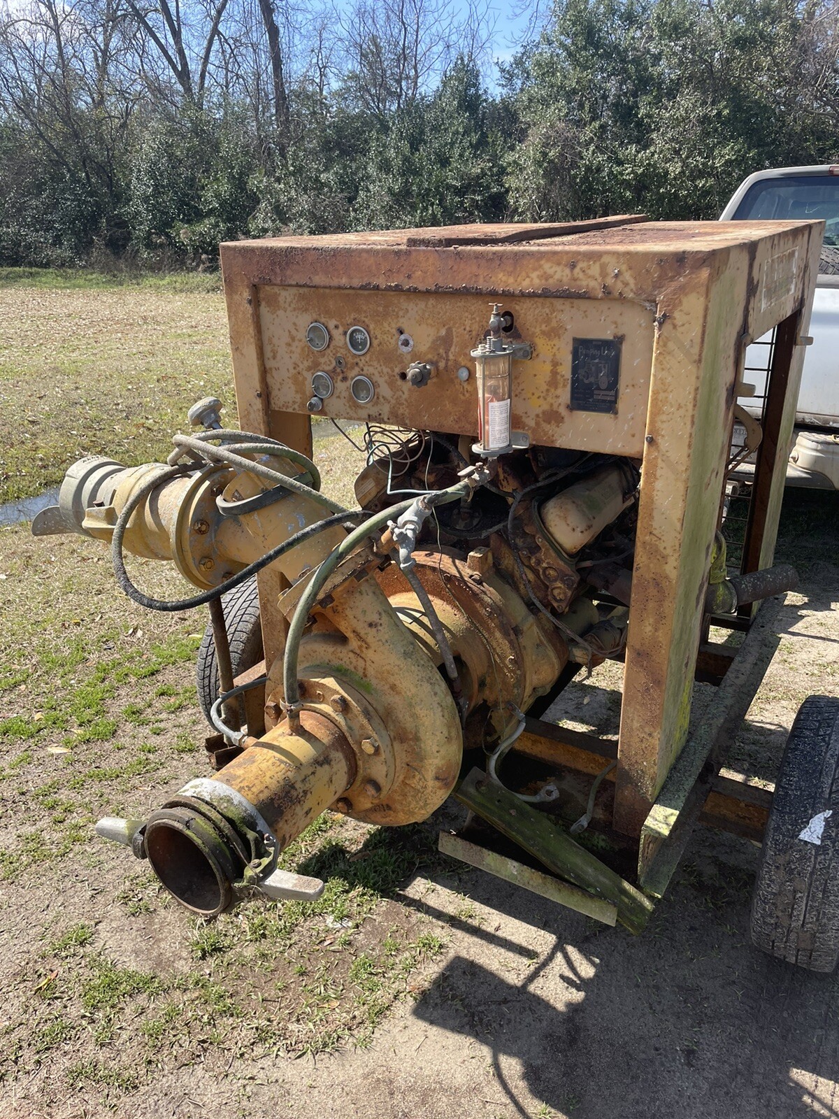 Propane irrigation pump Vacuum Prime Centrifugal Rainbow