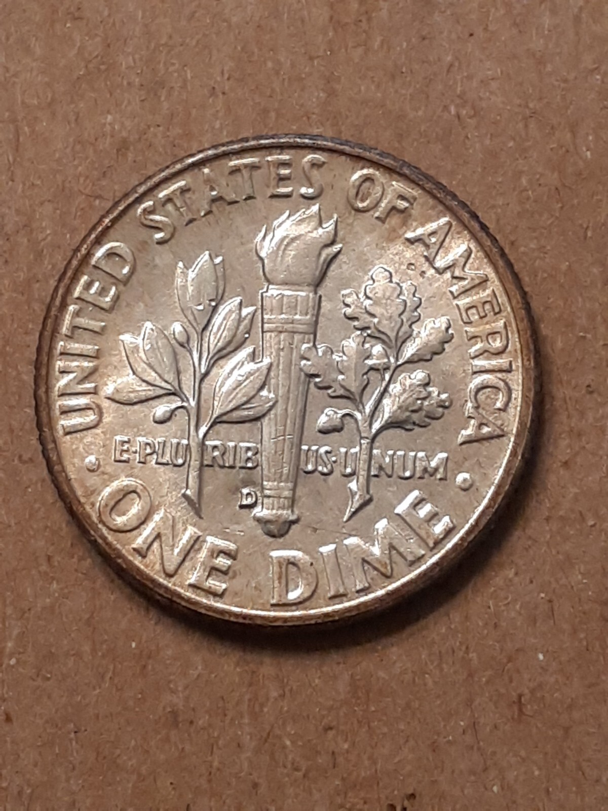 1955 D ROOSEVELT DIME