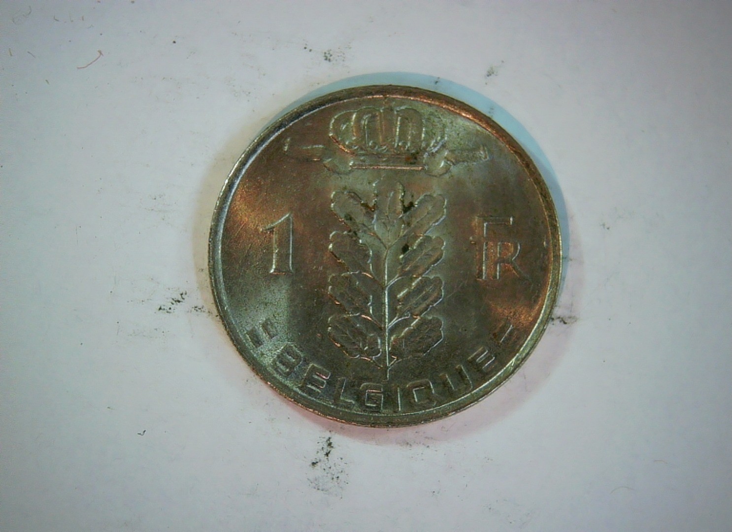 Belgium 1980 1 Franc Belgium 1 Franc (Dutch legend 'BELGIE', King Baudouin) Coin