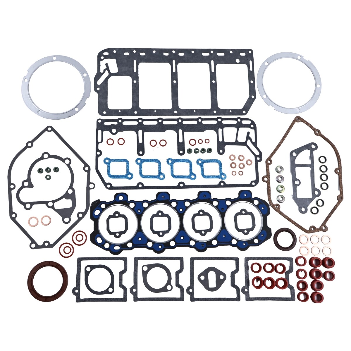 Full Gasket Kit 657-34281 657-34280 For Lister Petter LPW4 LPWS4 Engine Onan