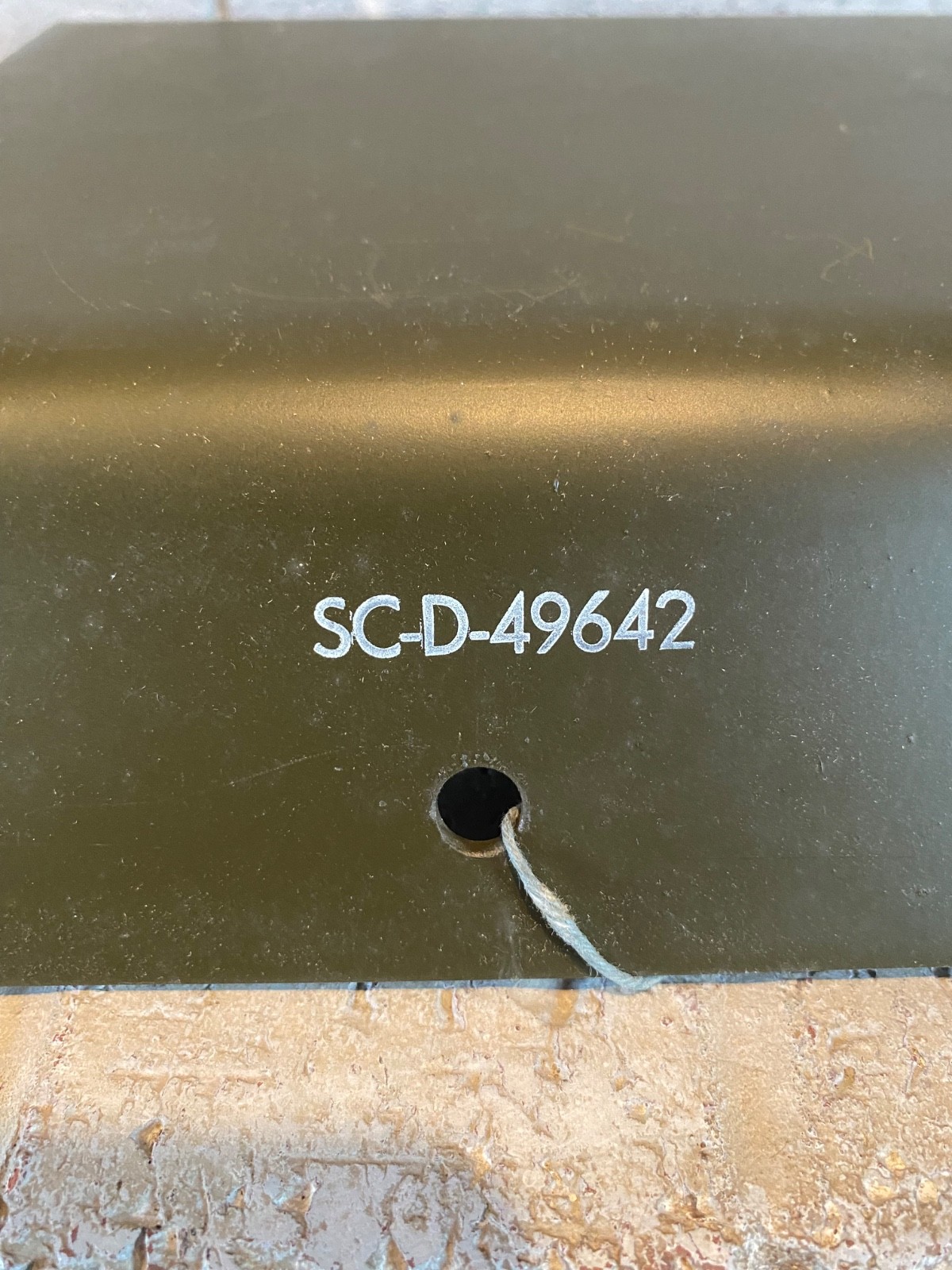 US Military Dodge M37 Support Bracket Part SC-D-49642