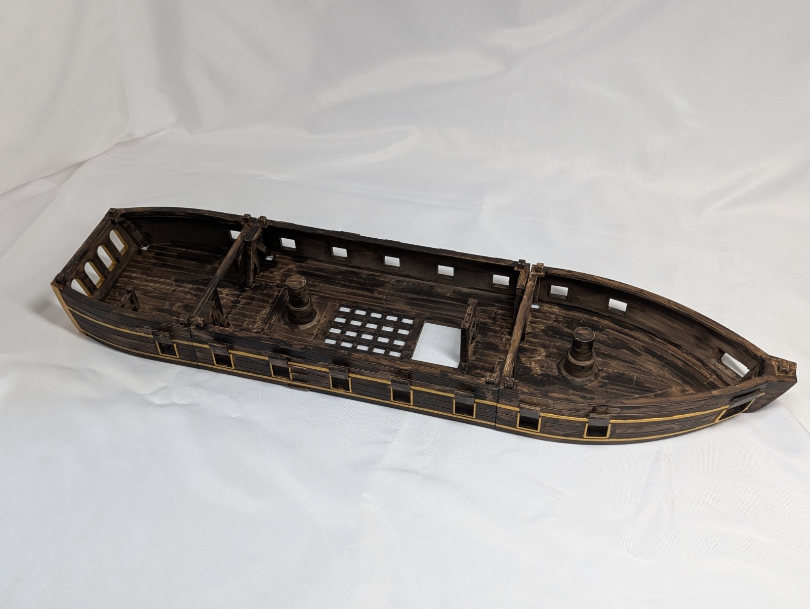Pirate Ship Painted Setting Dungeons And Dragons Ttrpg
