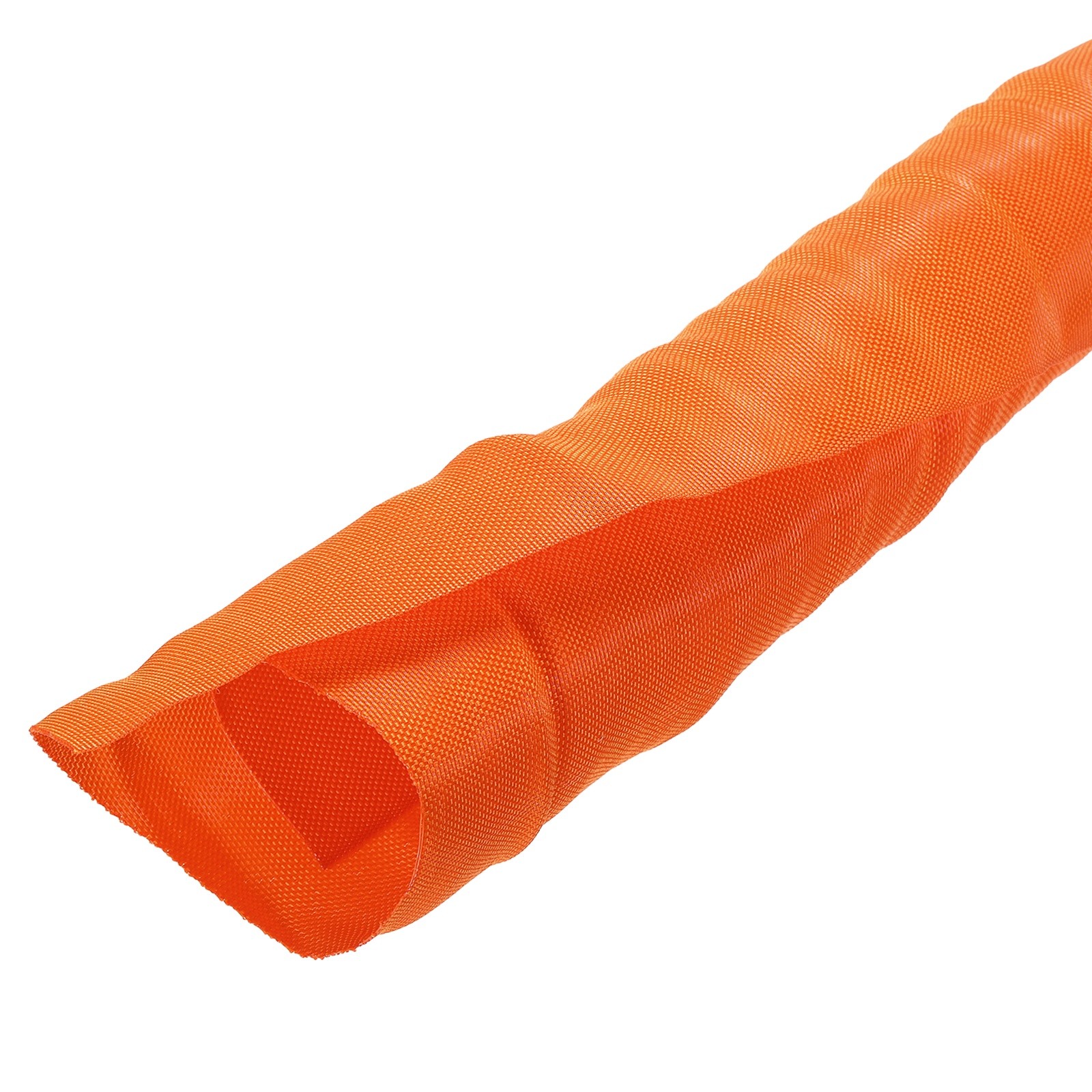 Wire Split Braided Cable Management Sleeve, Orange (2" - 10 Feet)