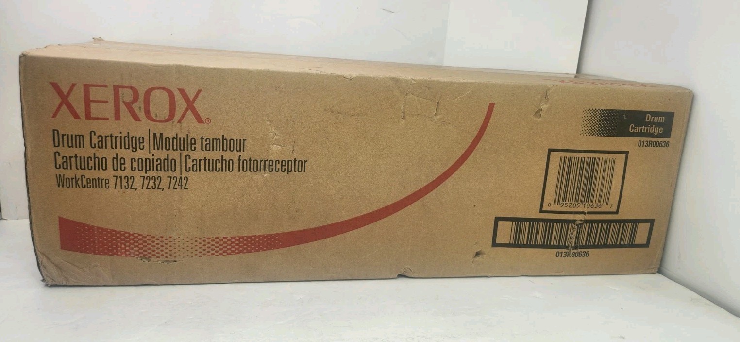 Xerox 013R00636 Drum Cartridge 013R636 13R00636 13R0636 13R636 Oem
