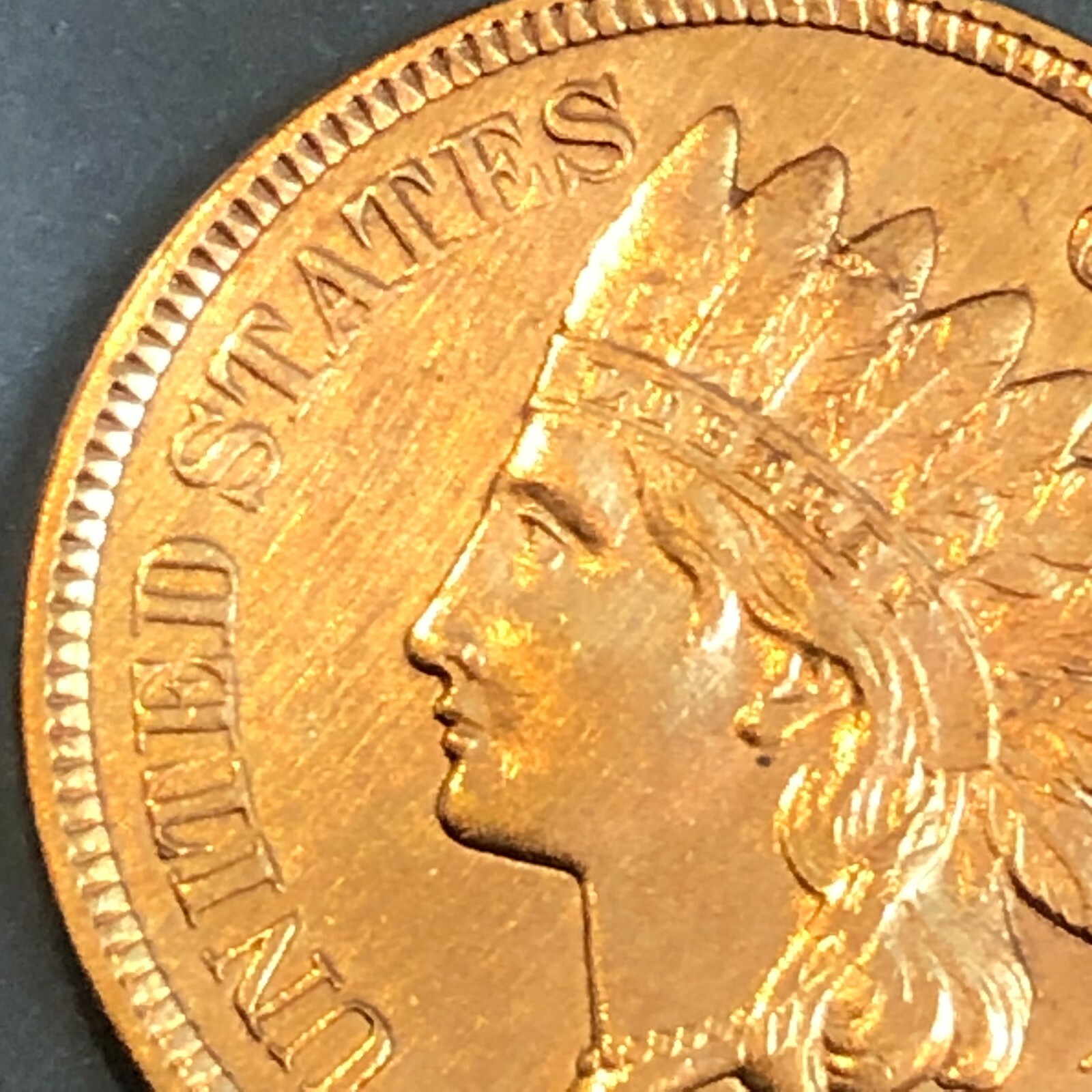1908 INDIAN HEAD PENNY #75J