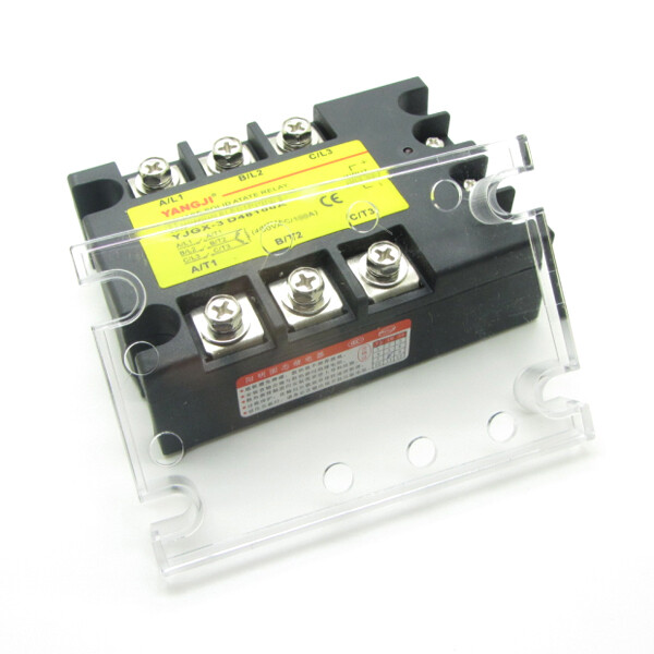 60A 3 Phase SSR Solid State Relay DC Control AC In DC3-32V Out AC24-480V D4860A