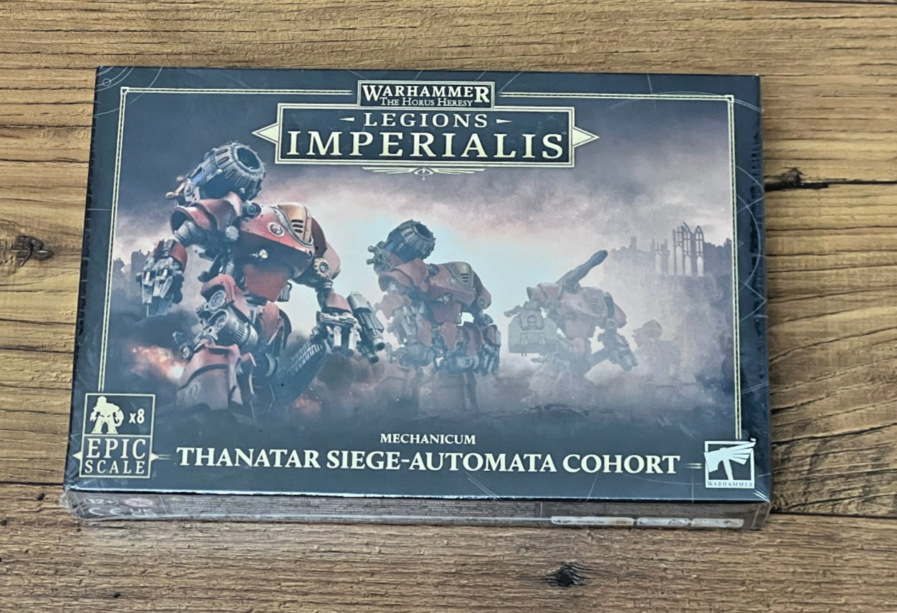 Mechanicum Thanatar Siege-Automata Cohort : Legion Imperialis Warhammer 30k NIB