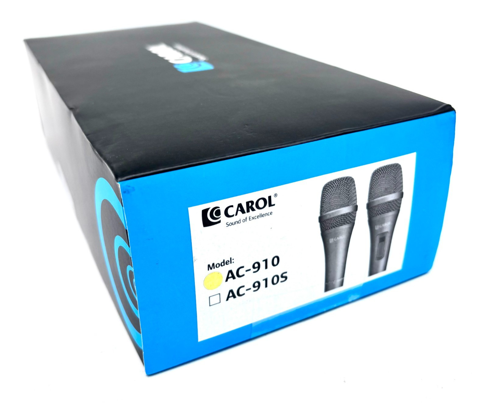 CAROL Wired Handheld Microphone w/ 14.8ft XLR Cable Model AC-910 Single Open Box
