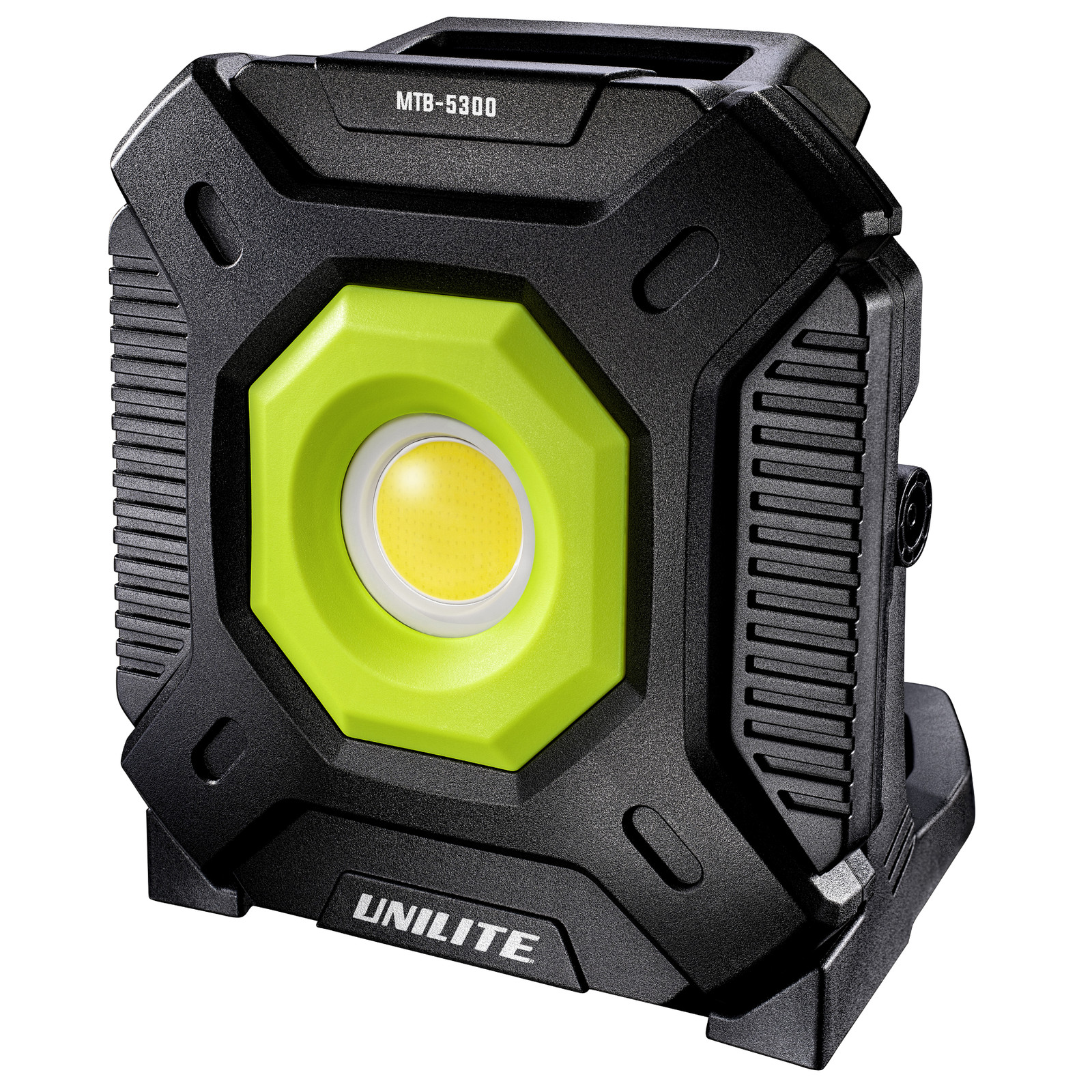 Unilite MTB-5300 LED Site Light – 5300 Lumen COB, Hybrid Battery & Mains