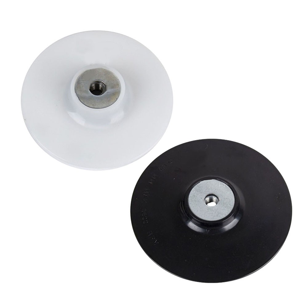 Convenient 100mm Backing Pad for Angle Grinder Fibre Discs with Lock Nut