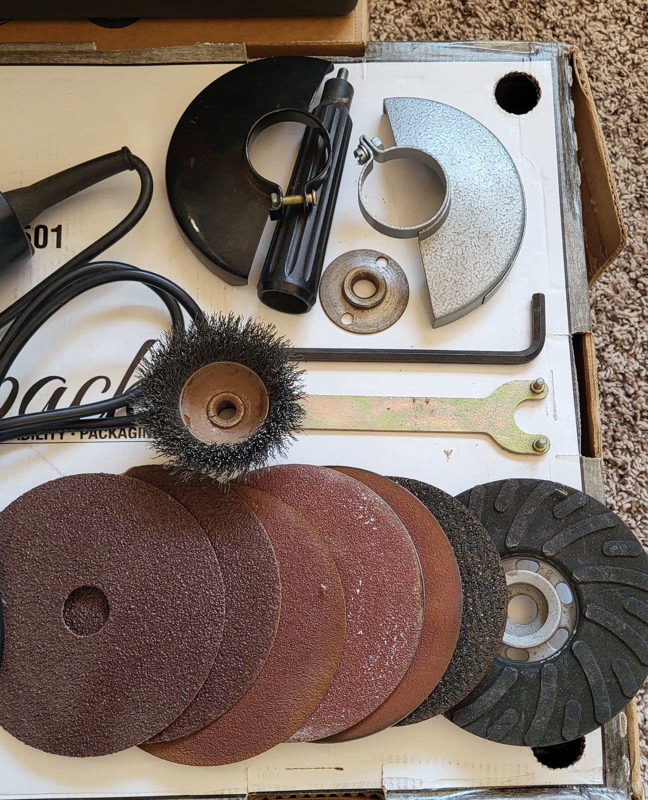 4 1/2 Angle Grinder S1M-115A with Toolbox