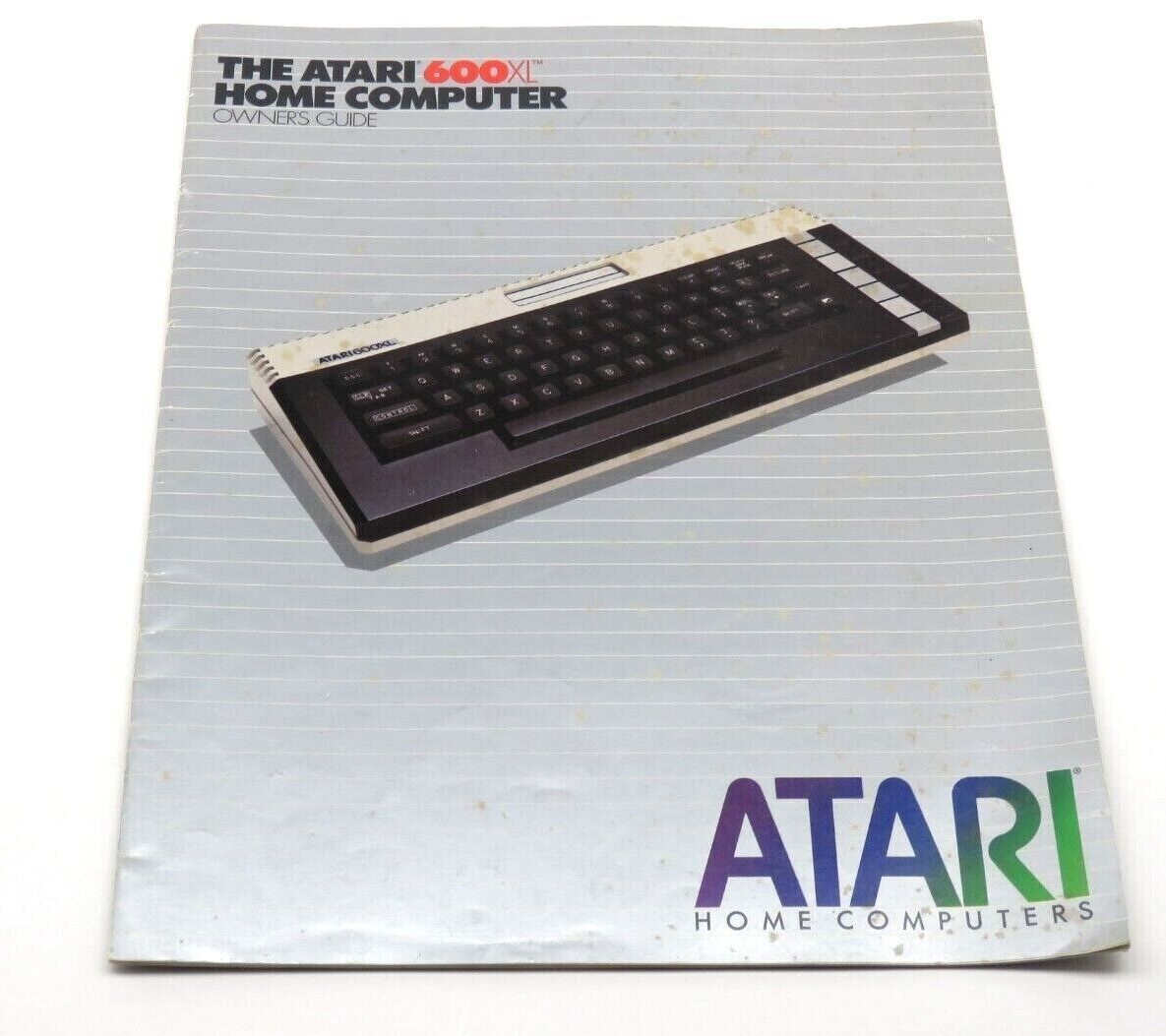 Atari 600XL Vintage Home Computer Manual Only (No Computer) #1