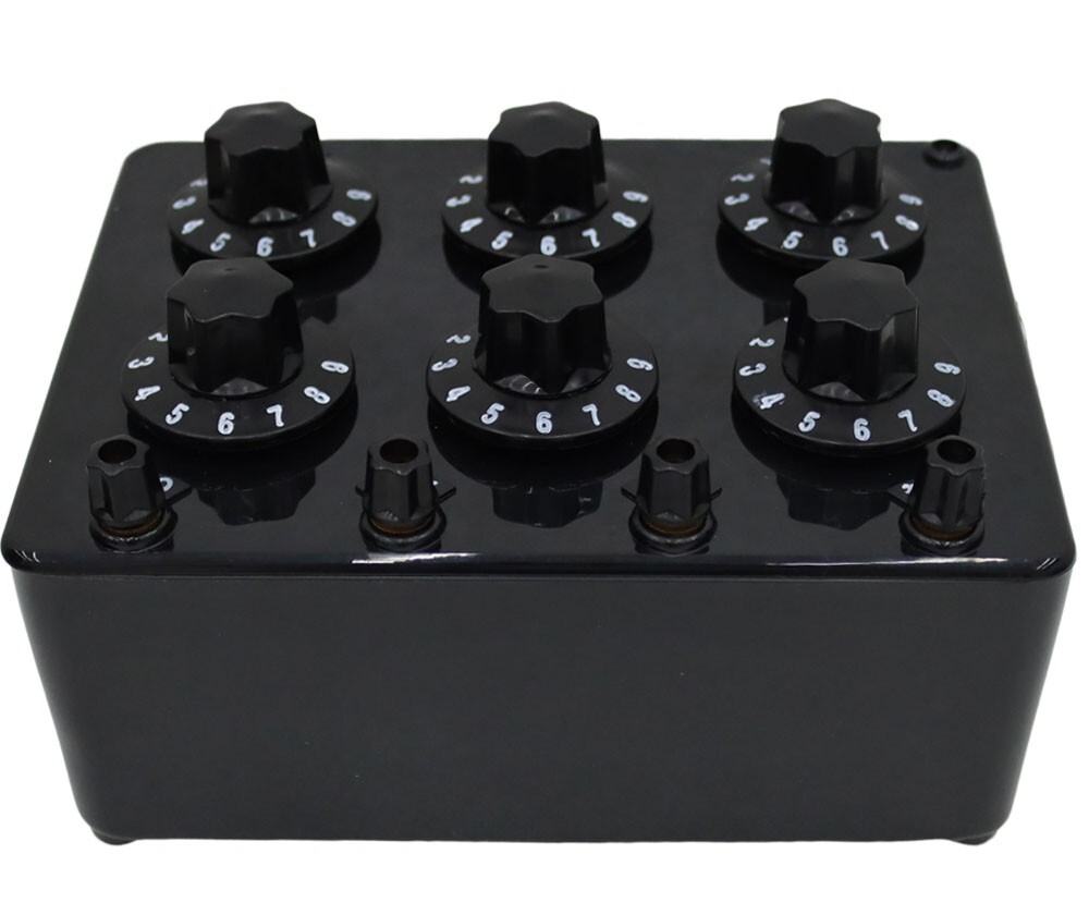 Experimental Precision Variable Decade Resistor Resistance Box 0.1~99.9999 kΩ