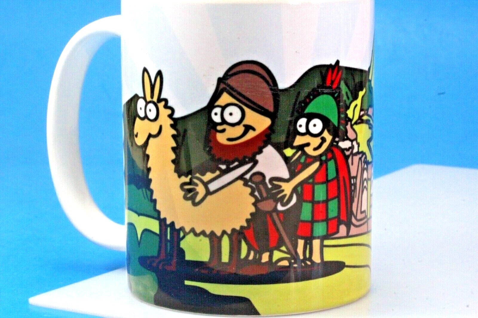 Naughty Peruvians Coffee Mug. 1531 D.C. Peru by CUY ARTS.
