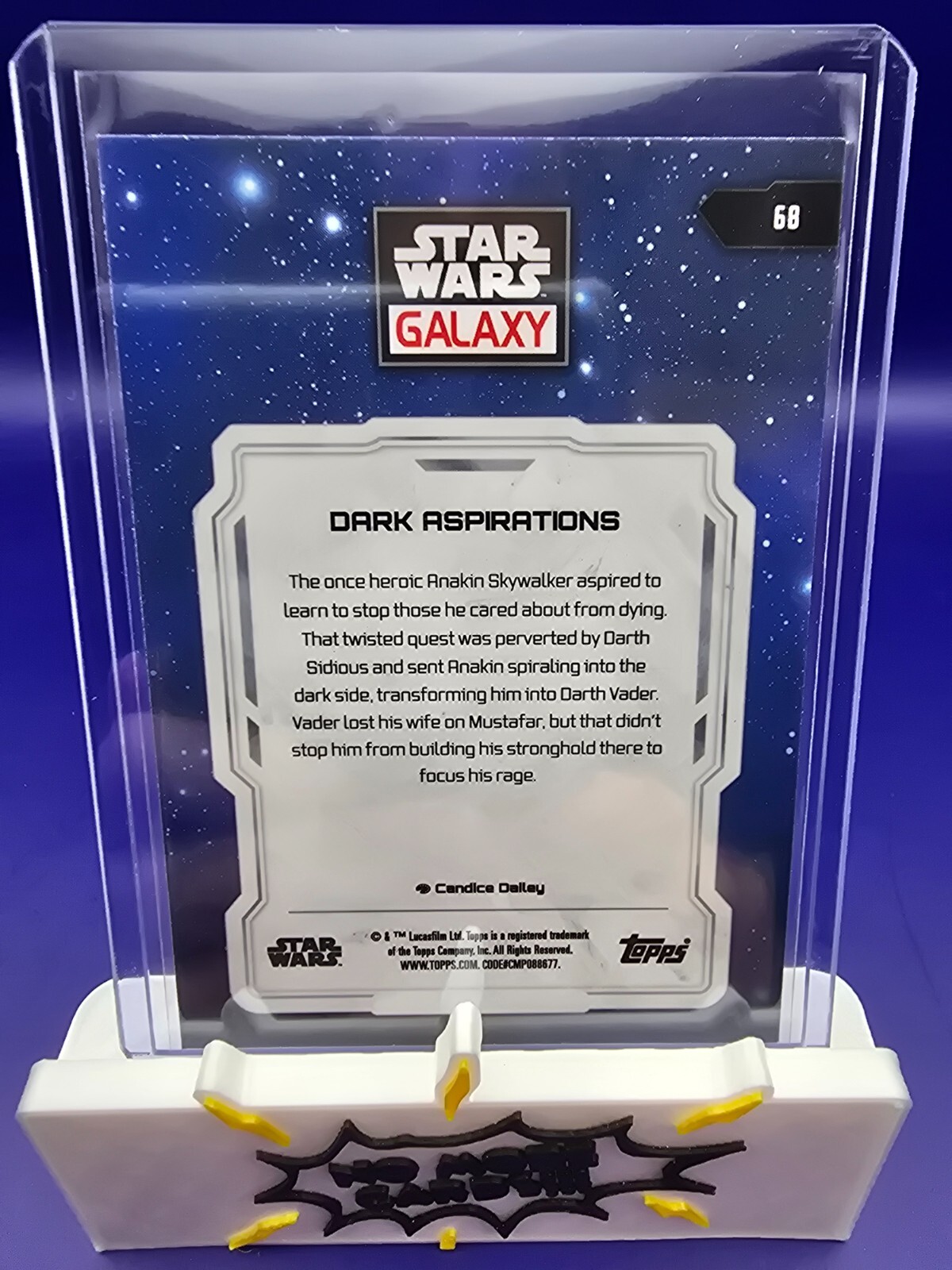 2024 Topps Star Wars Chrome Galaxy Dark Aspirations