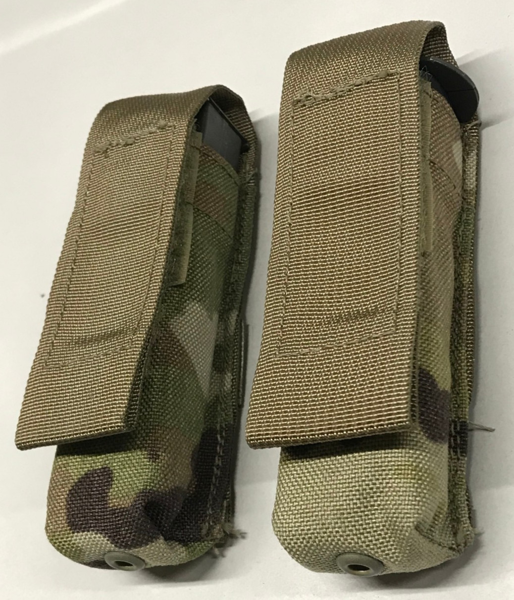 MULTICAM MOLLE II Single 9mm Magazine Pouch USGI NOS 2 Each