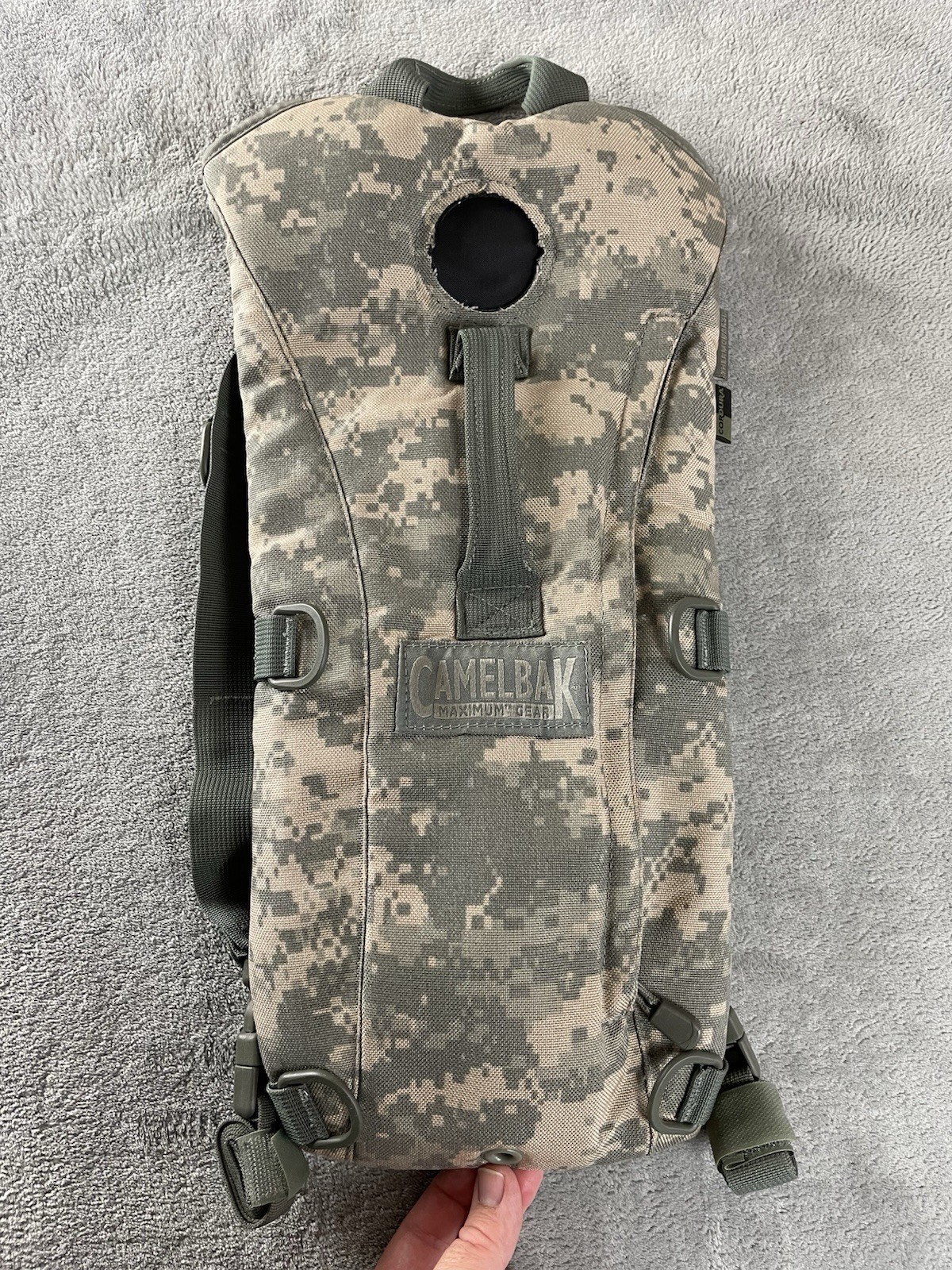 CamelBak Max Gear Cordura Thermobak Hydration Backpack Digital Camo •NO BLADDER