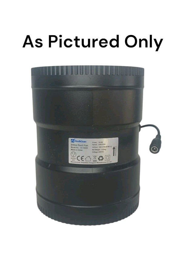 Hon&Guan 6" Duct Fan High Efficiency Inline Fan Mixed Flow Ventilation System