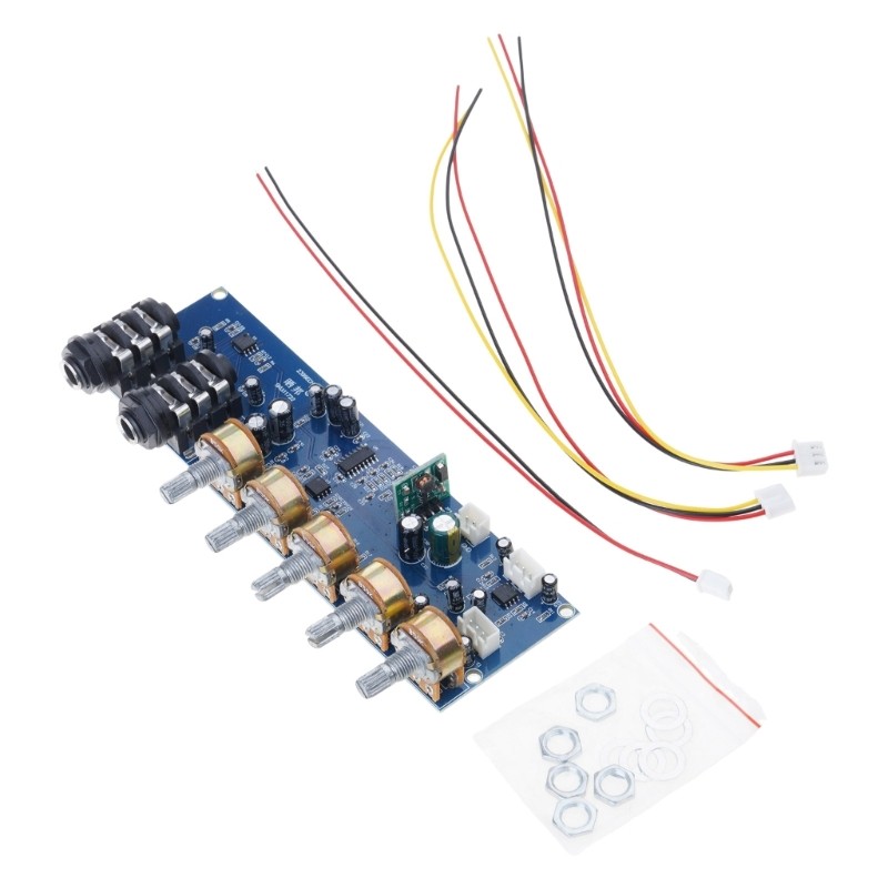 Compactly Reverbs Delay Board Microphone Preamplifier Featuring PT2399 Chip