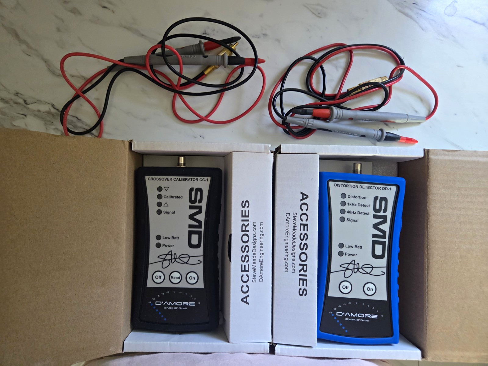 SMD CC-1 Crossover Calibration & DD-1 Distortion Detector w/ Test Leads