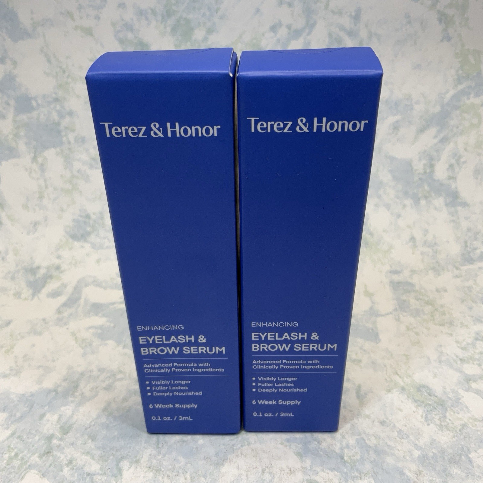 Terez And Honor Eyelash & Brow Serum 0.1oz ( Lot of 2 ) Exp 12/27- New