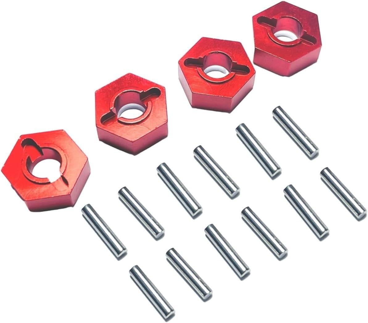 16440 Upgrade Metal Wheel Hex pins M20101 Hub Adapter for MJX Hyper Go H16BM ...