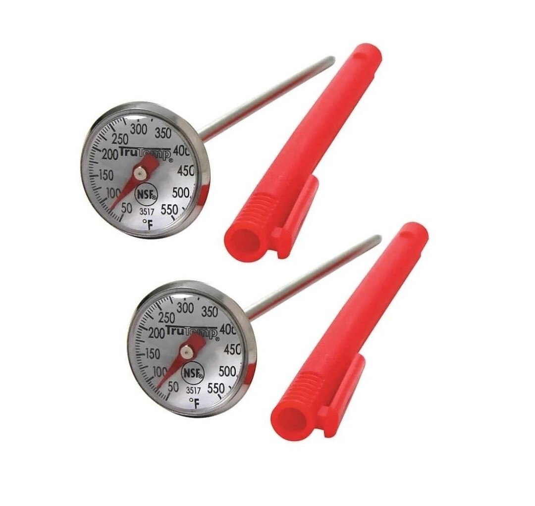 TAYLOR 3517 Pocket Test Chef Thermometer 50° F to 550° F Lot Of 2