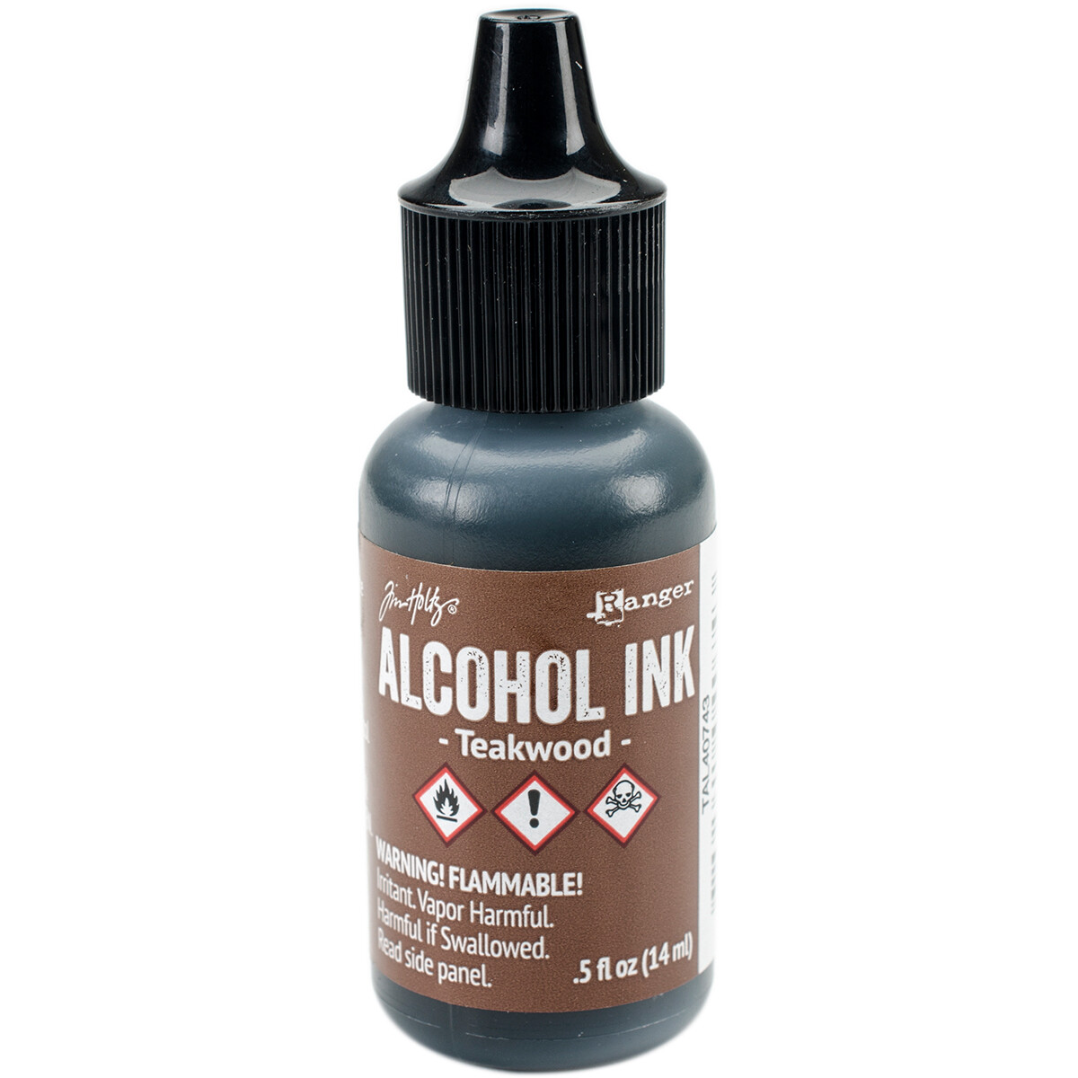 Tim Holtz Alcohol Ink .5oz-Teakwood (Pack of 3)