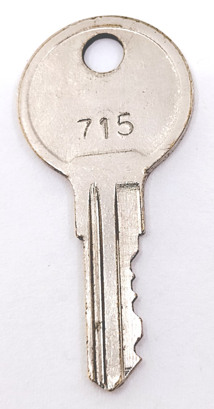 Vintage Key HH 715 Appx 1-5/8" Replacement Locks
