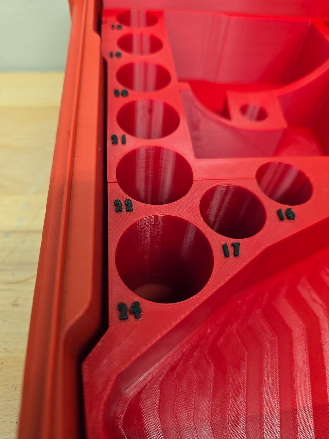 Milwaukee Packout - INSERT ONLY - For M12 Stubby 1/2" Metric Sockets