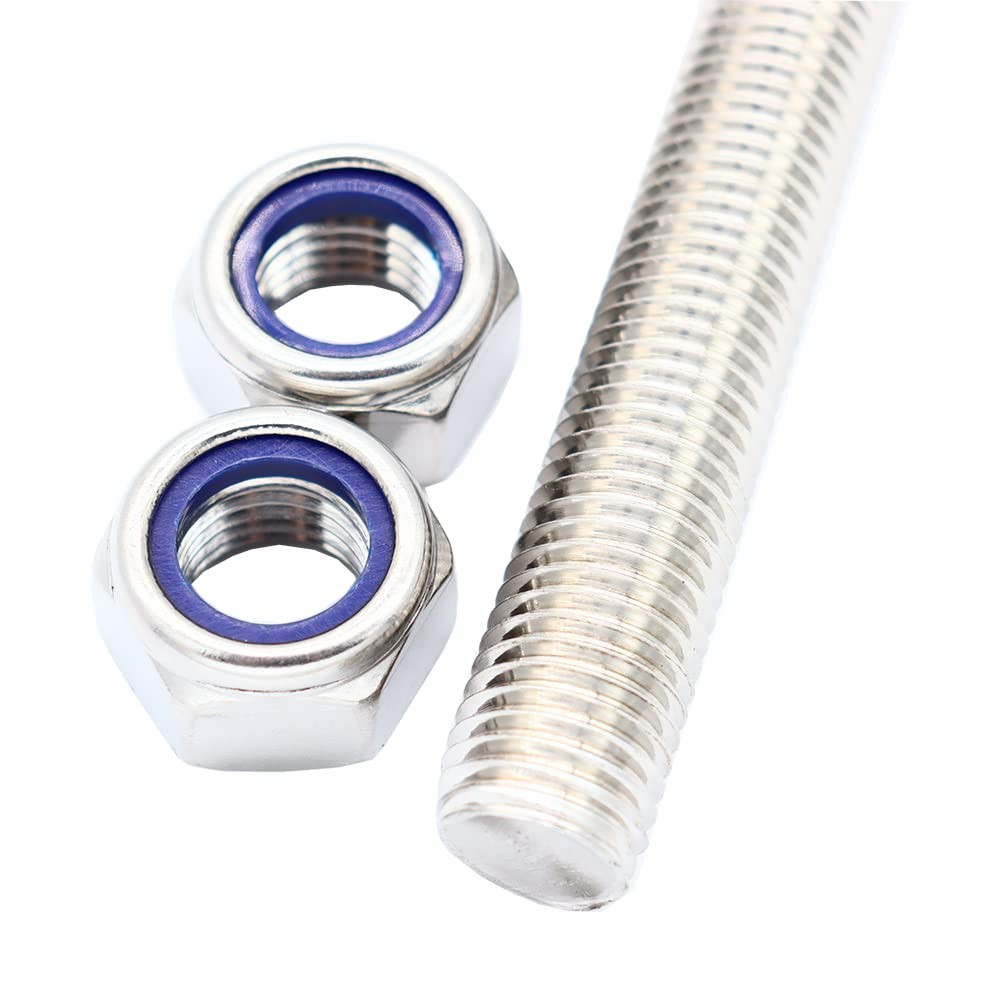 M16x250mm Fully Threaded Rod Studs Long Metric M16*250mm, Silver