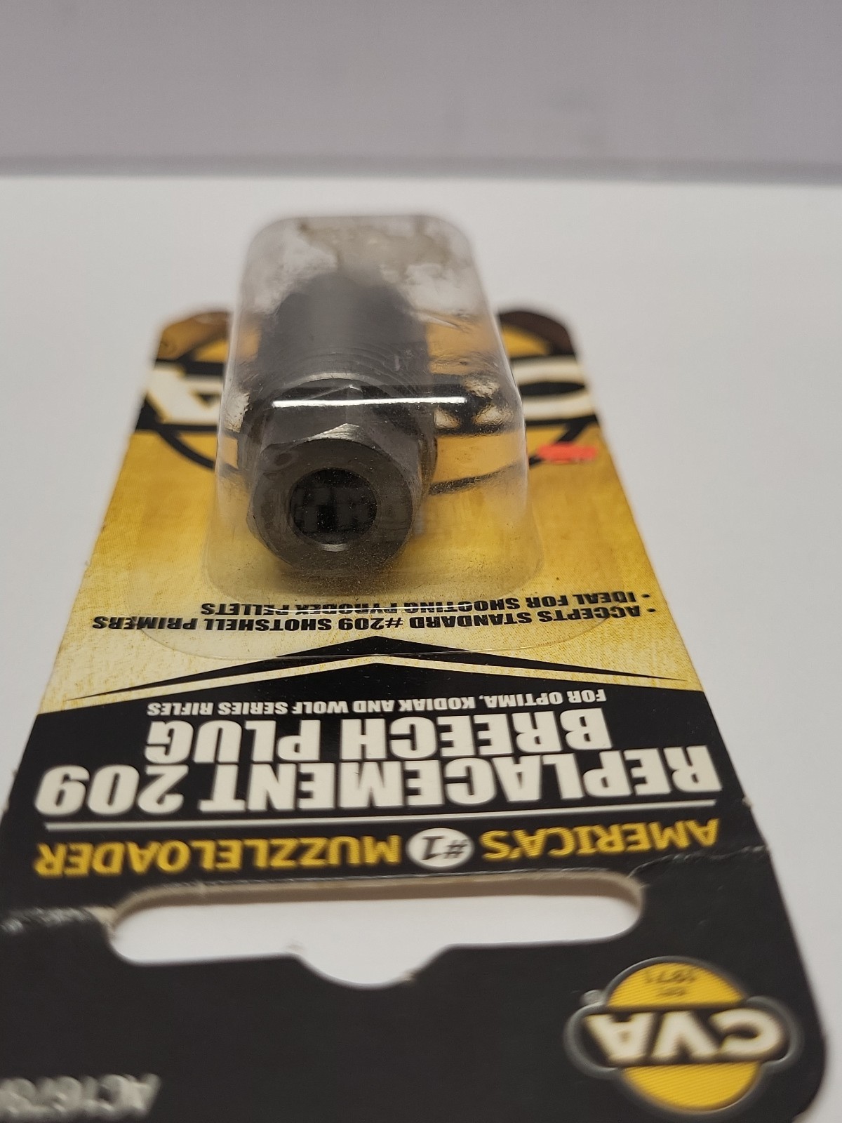 CVA REPLACEMENT 209 BREECH PLUG AC1678A CVA OPTIMA KODIAK WOLF