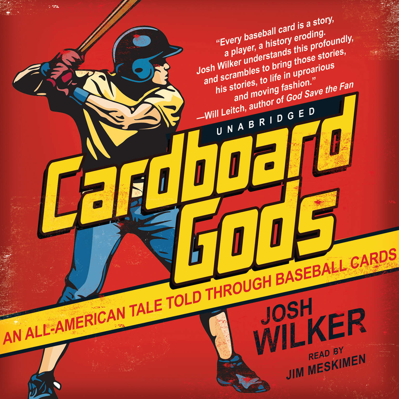 Cardboard Gods by Josh Wilker 2010 Unabridged CD 9781441768636