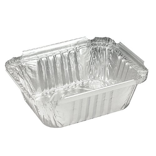 Hfa Inc 206230 Aluminum Oblong Pan, 36oz, 8 1/2 X 5 15/16 X 1 13/16, 500/carton