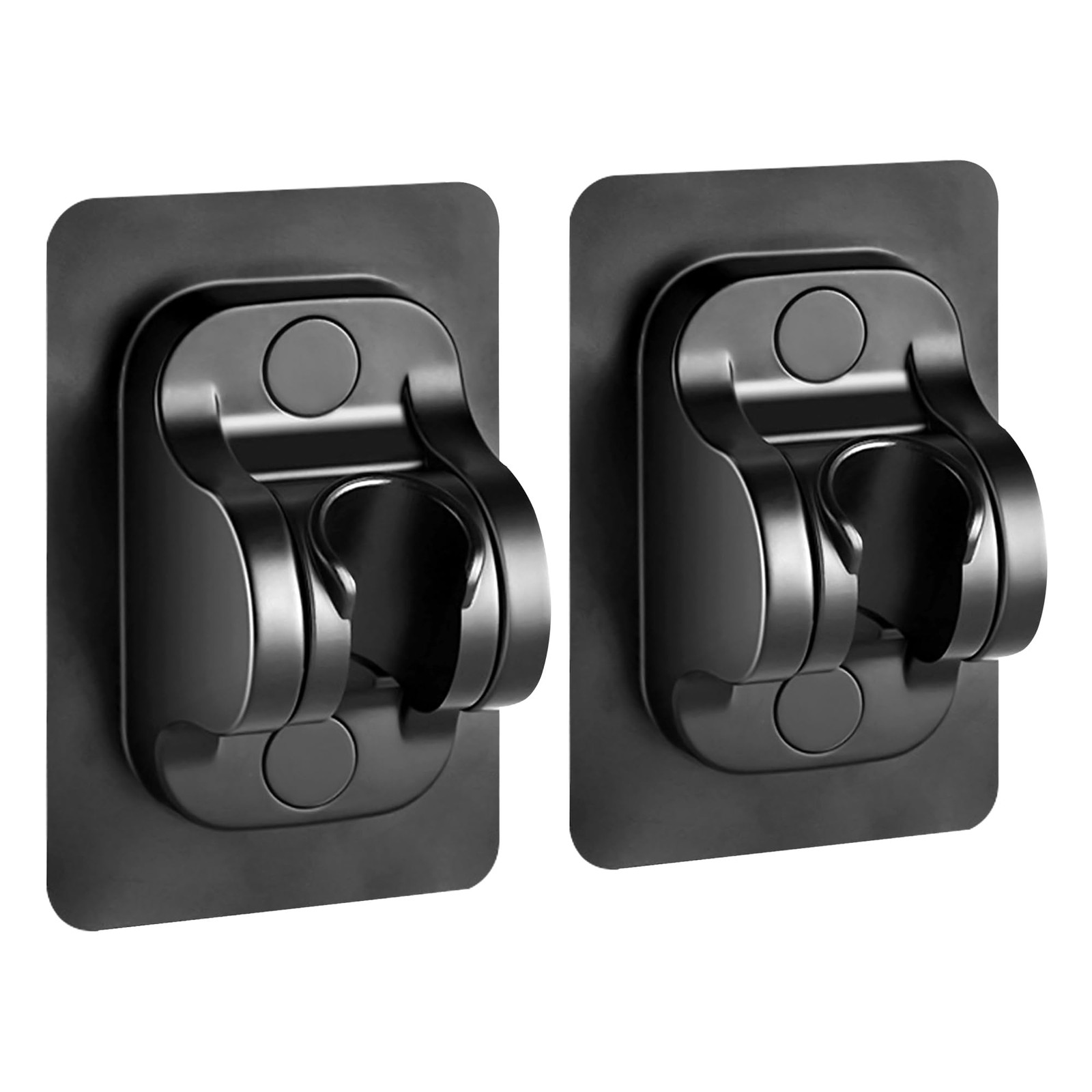 Wall Mount Strong Adhesive Shower Holder 2 Pack Large Self-Adhesive Shower Br...