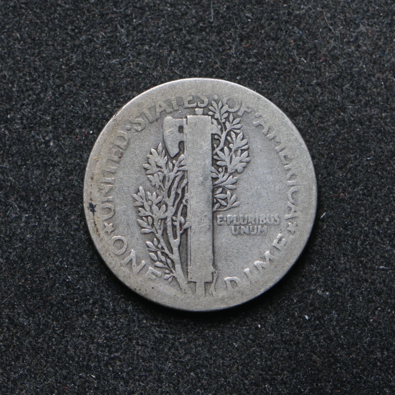 1921 Mercury Silver Dime Good (cn17063)