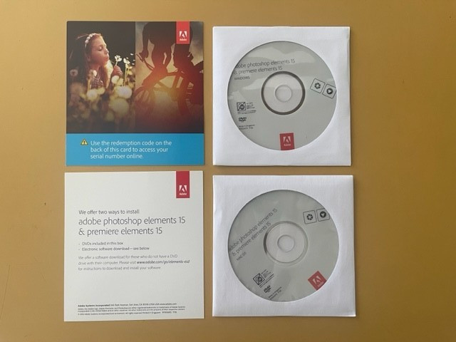 VERY GOOD adobe photoshop elements 15, SKU 2320