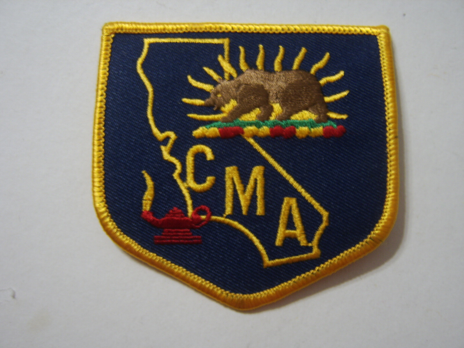 CALIFORNIA MLITARY ACADEMY PATCH FULL COLOR : KY24-9