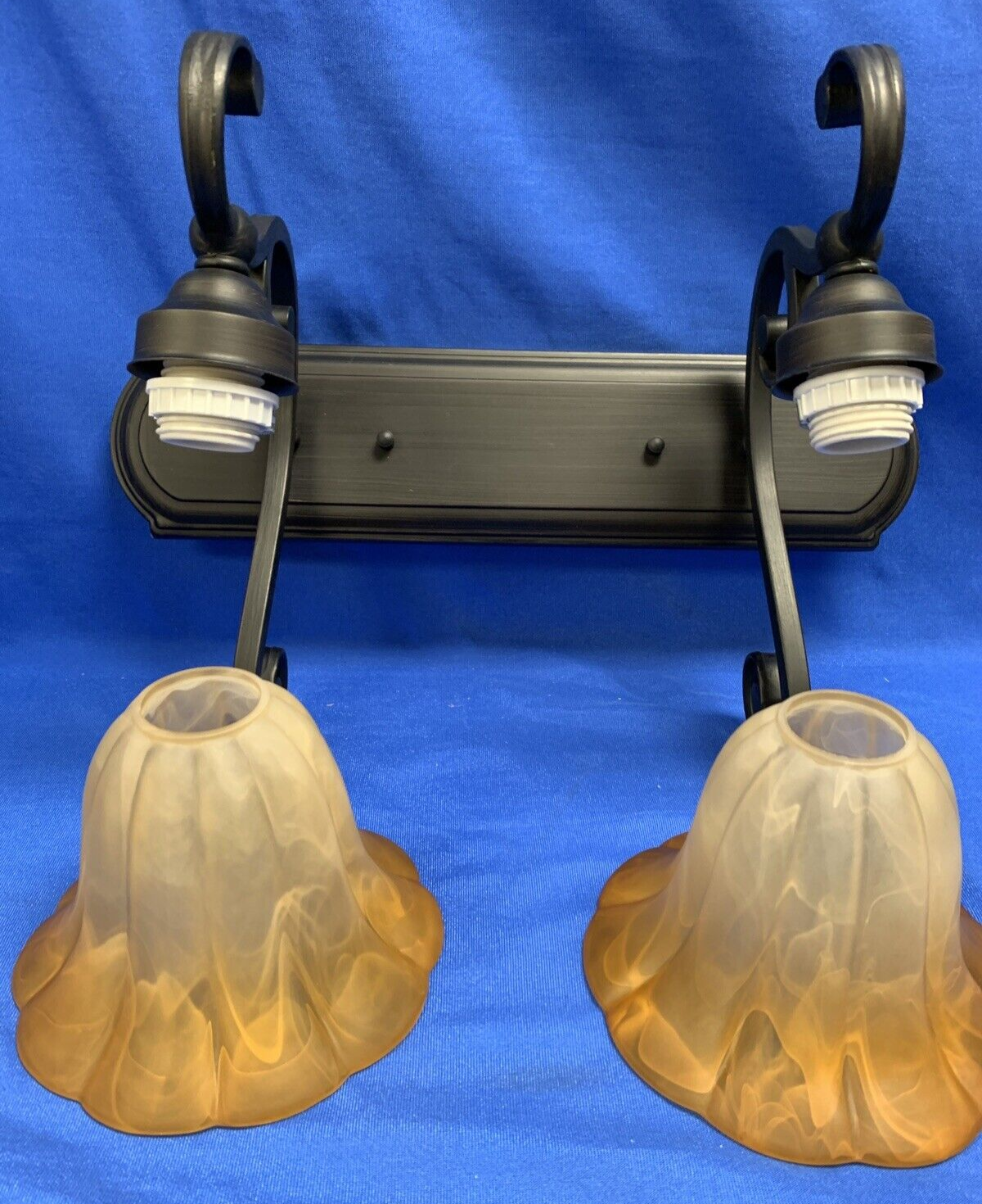 Yosemite Lighting 2-Light Bronze Finish Bathroom Vanity Light 94892VB