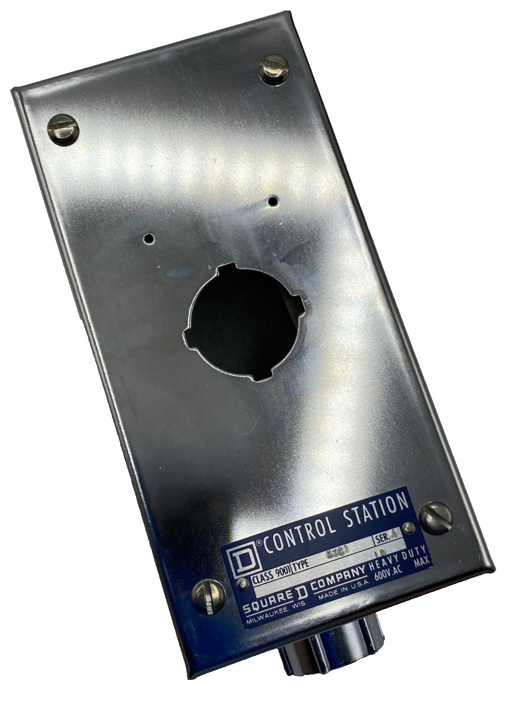 LOT OF 3 -Square D Class 9001 Type KYC-1 Ser A Control Station Stainless Steel ✅