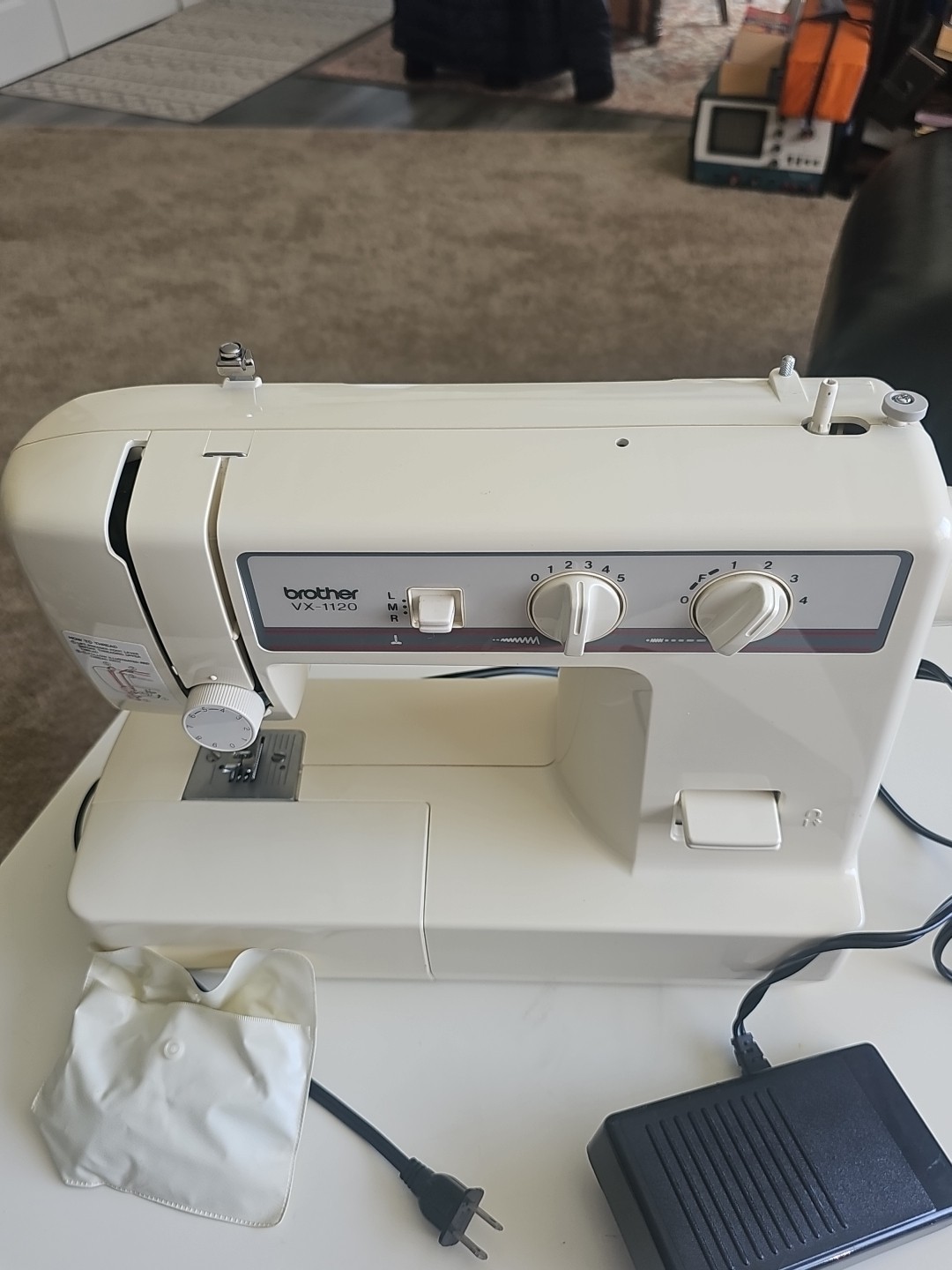 Brother VX-1120 SEWING MACHINE TESTED WORKS RESTORED READ DESCRIPTION PLEASE