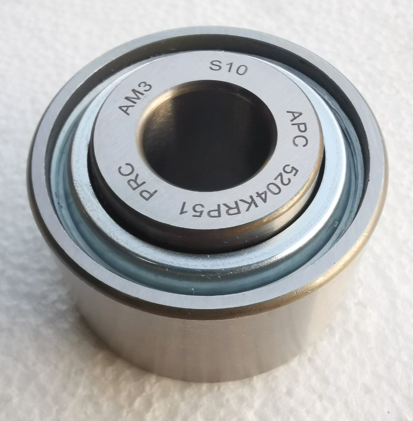Premium Ag HD Double Row Bearing 5204KRP51 w/3-Lip Seal 0.635" x 1.85" x 1.149"