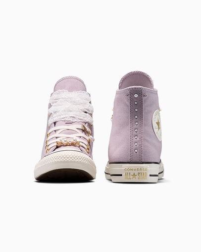 CONVERSE Women's Chuck Taylor All Star Pearl Charms Sneakers Shoes High Top NEW