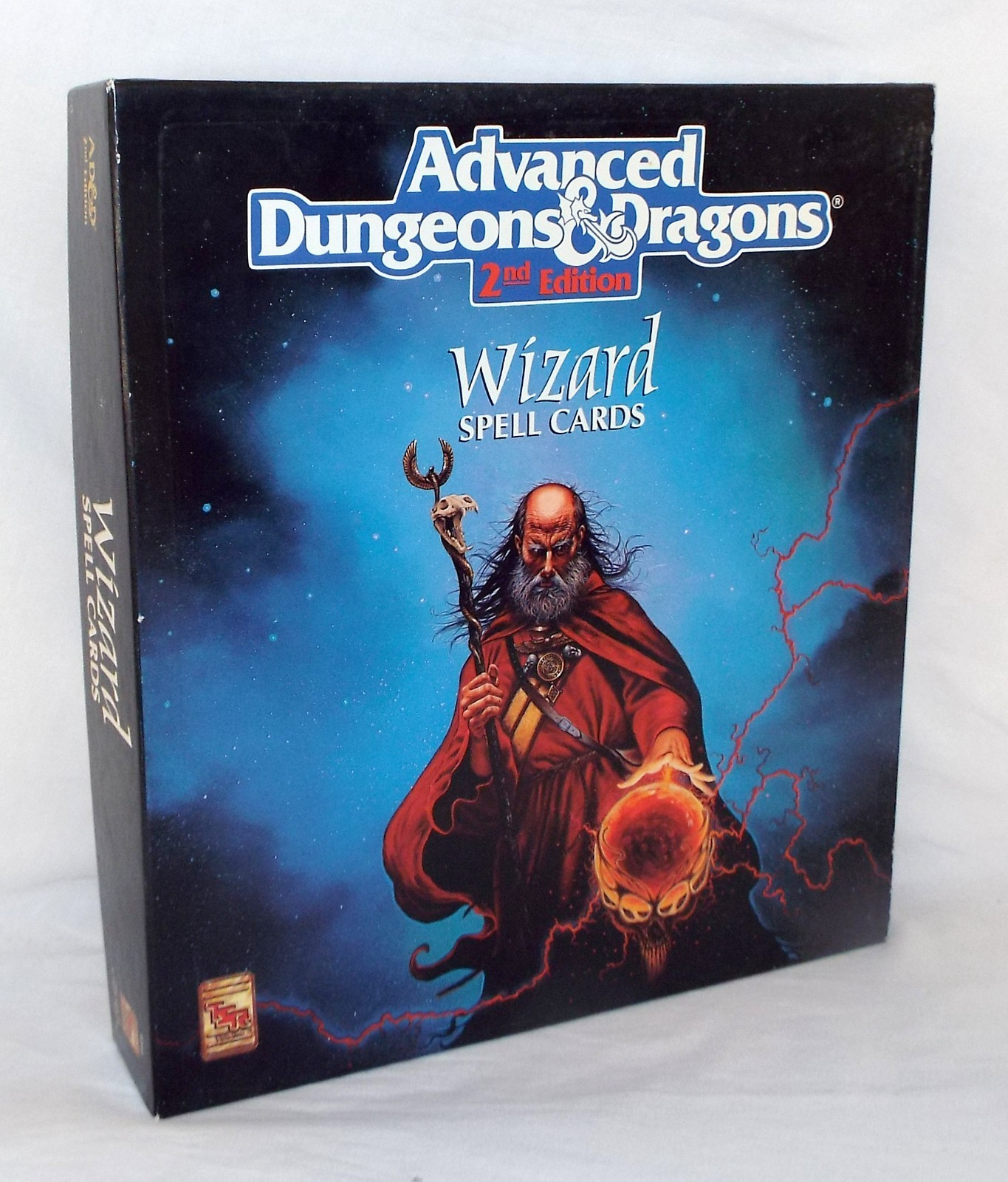 Dungeons & Dragons Wizard Spell Cards Box Set TSR 9356 2nd Edition COMPLETE