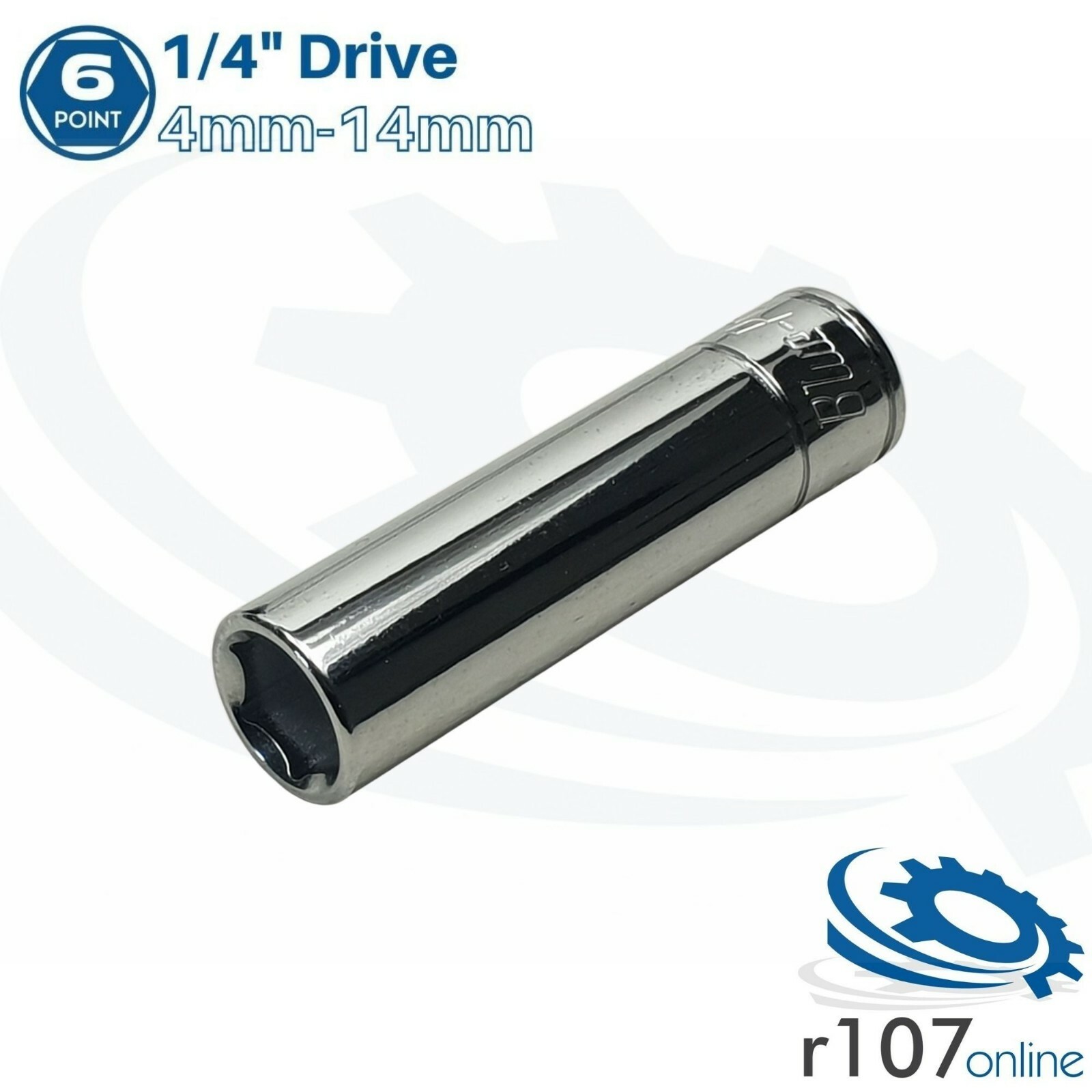 Blue Point 1/4" Deep Socket Set 4mm-14mm - As sold by Snap On