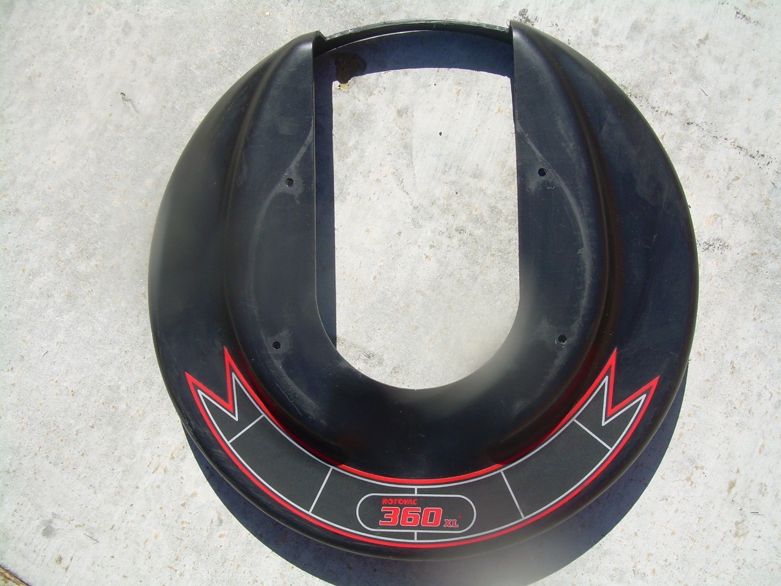 Rotovac 360XL Plastic Shroud w/ Decal Sticker