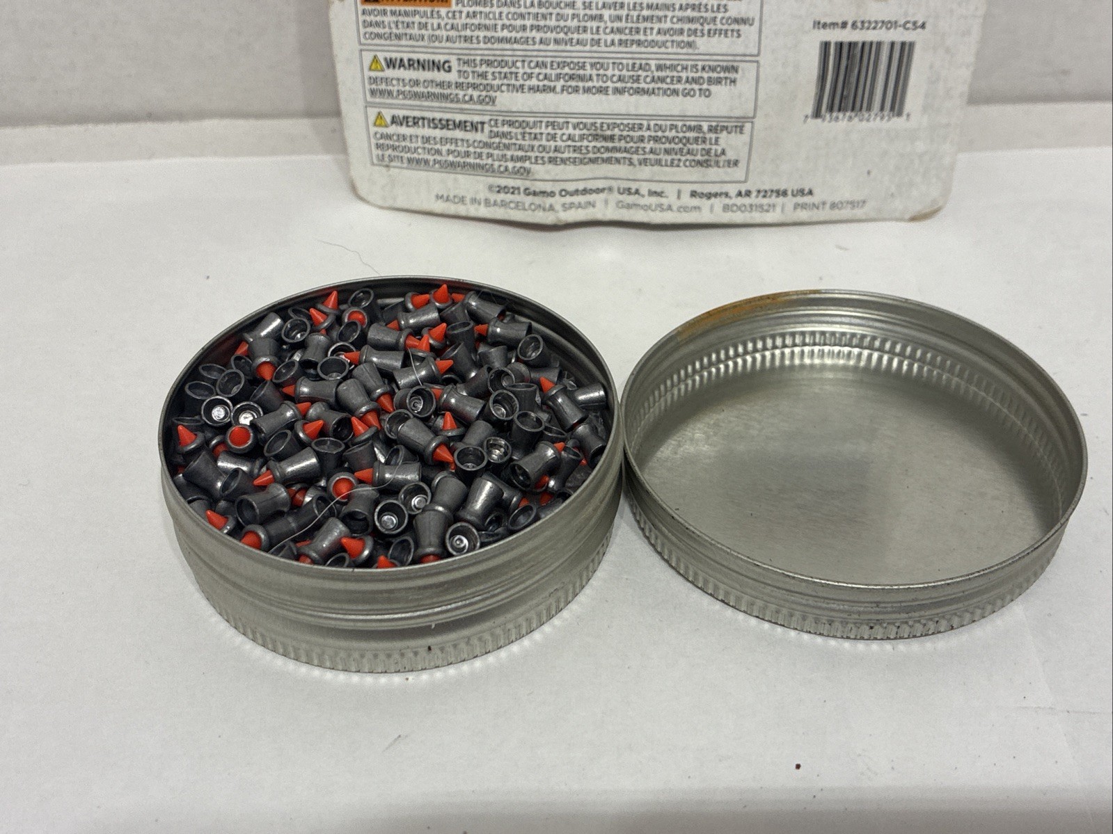 Gamo Red Fire .177 Caliber Diamond Shape Tip Pellet (150 count) - (2) Full