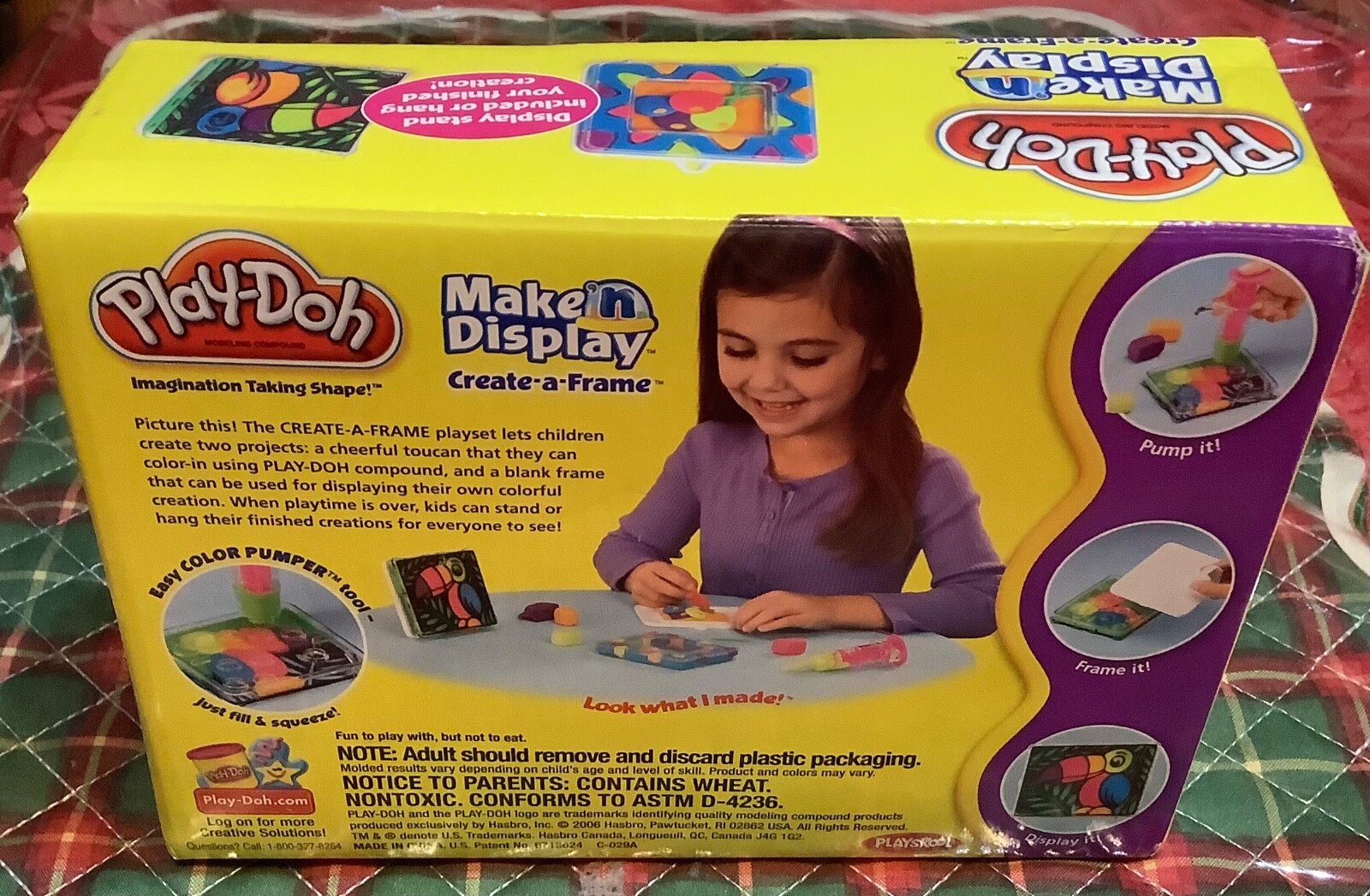 PLAY-DOH MAKE 'N DISPLAY CREATE A FRAME BRAND NEW