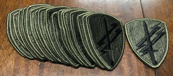 USACAPOC Civil Affairs Psychological Ops Cmd 20 OD Green BDU patch bundle lot